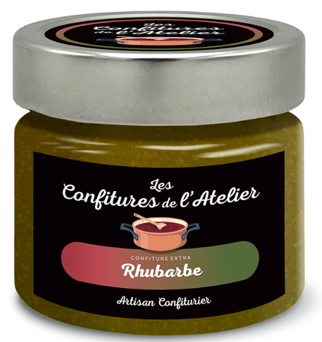 Confiture - Rhubarbe - 220 gr