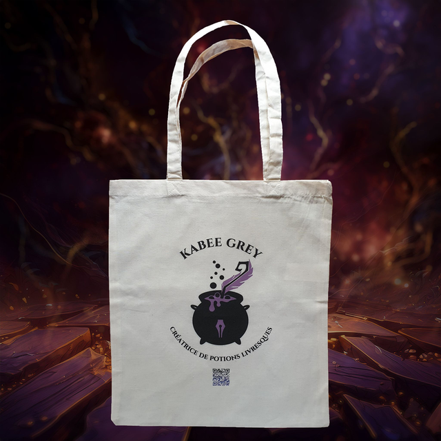 TOTE BAG logo KABEE GREY