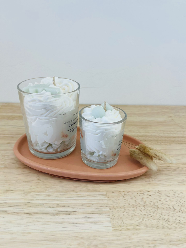 Bougie gourmande : Bonbon coco