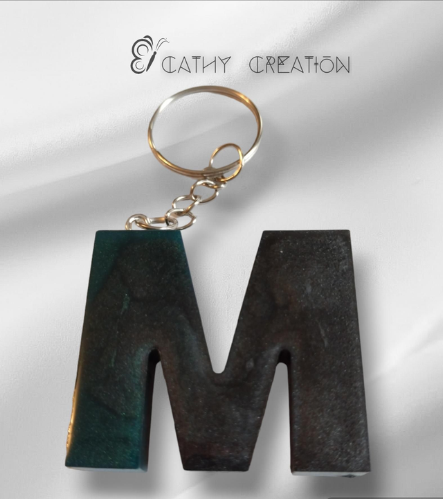 Porte clés initiale M