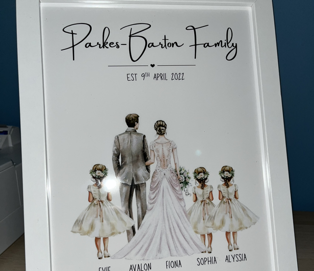 Wedding Family Prints 