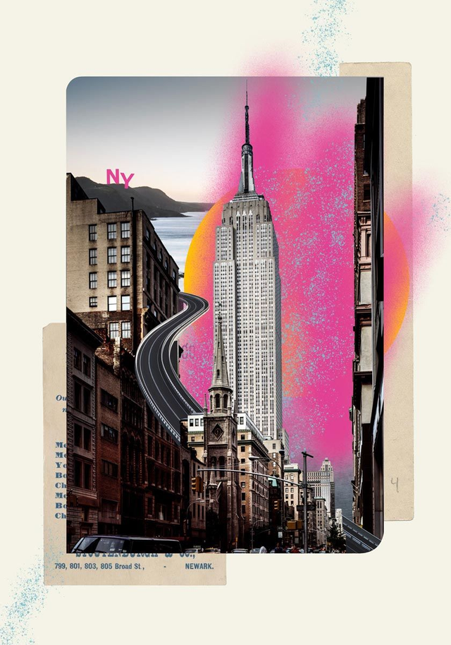 Empire State Art Poster