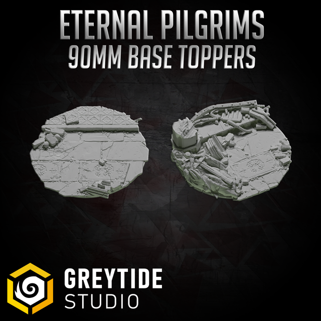 90mm Base Toppers (Eternal Pilgrims)