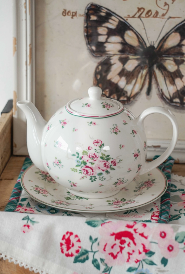  Théière en porcelaine Lisa 1L Isabelle Rose