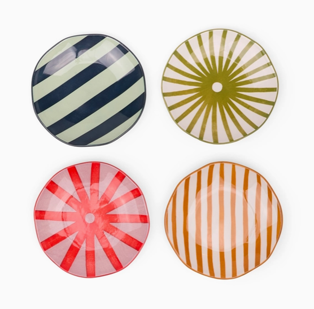 MARLEY appetizer plates - set of 4