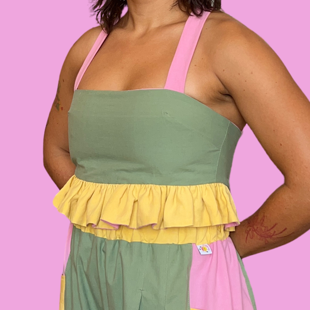 Crop top froufrou - taille 1