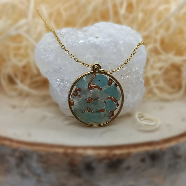 Pendentif "Amazonite"