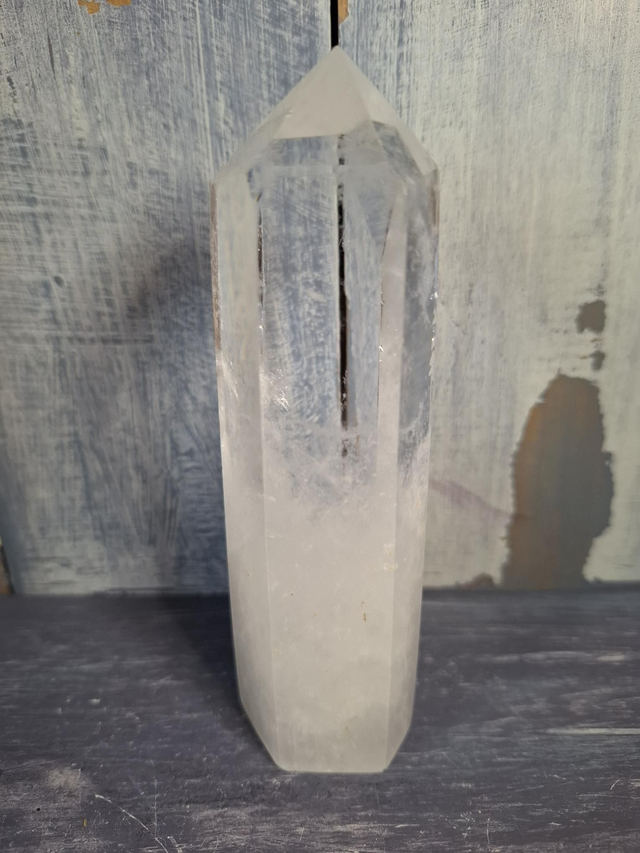 Clear Quartz Tower 