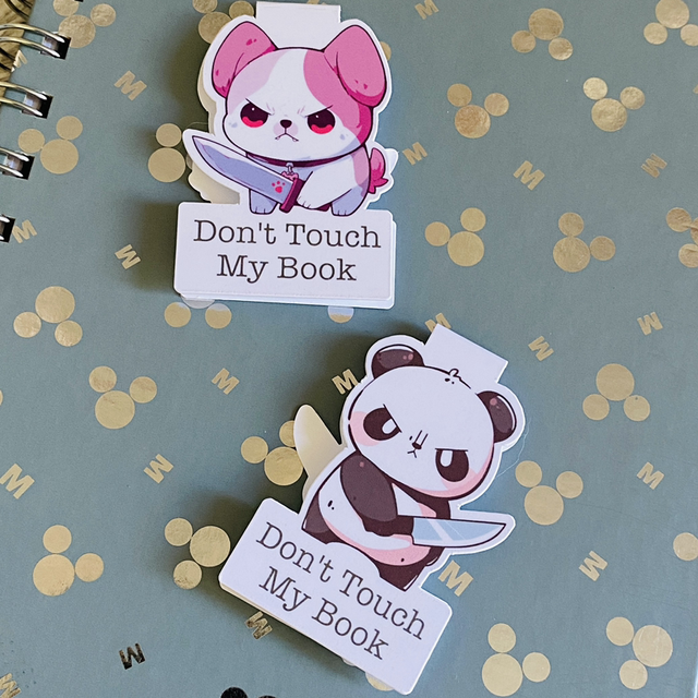Marque-pages Magnétique Don’t Touch My Book