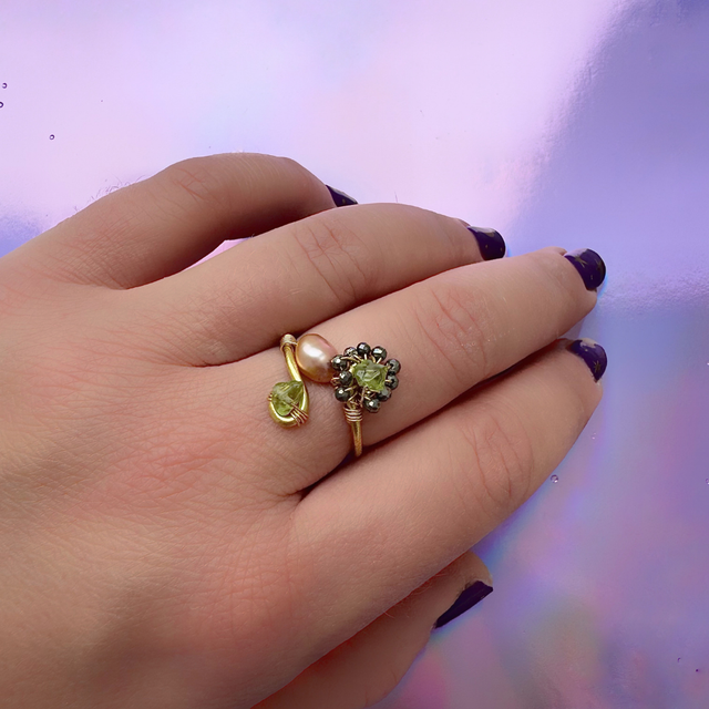 Bague Azélie Péridot