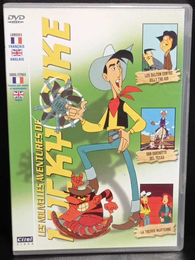 Lucky Luke : les daltons contre billy the kid / don quichotte del texas / la théorie martienne