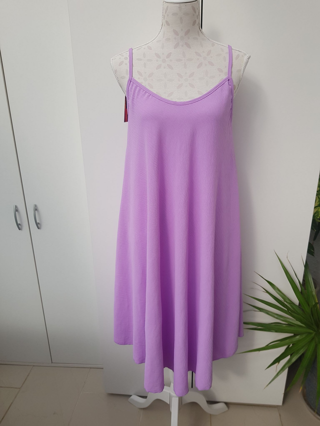 Robe Lila Fluide Taille Unique 36-48