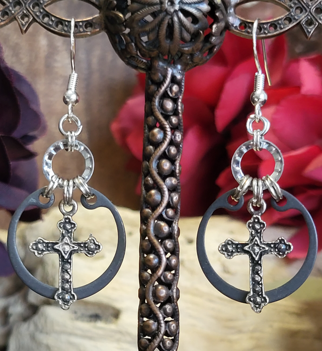 Boucles d'Oreilles Néo Circlips "Cercle Mystique"