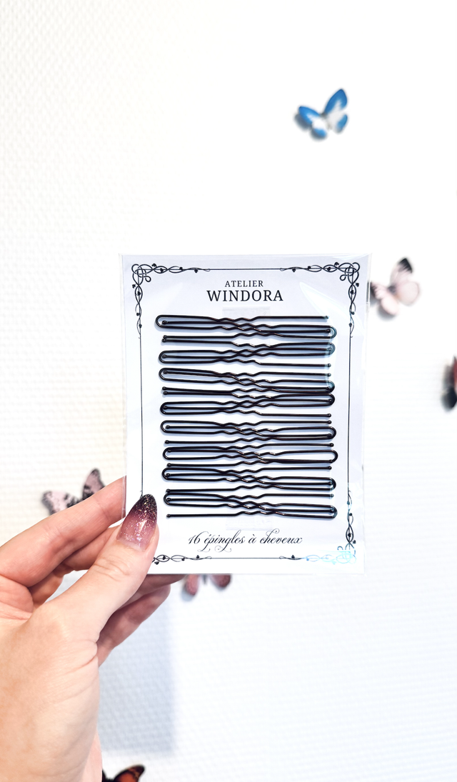 Accessoire pour Kits DIY - Lot de 16 épingles à cheveux 