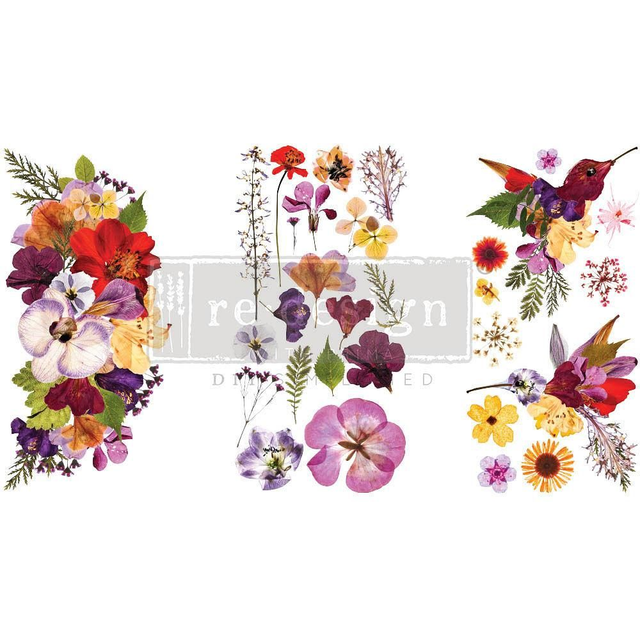 6x12 Re-design Decor Transfer - Organic Flora