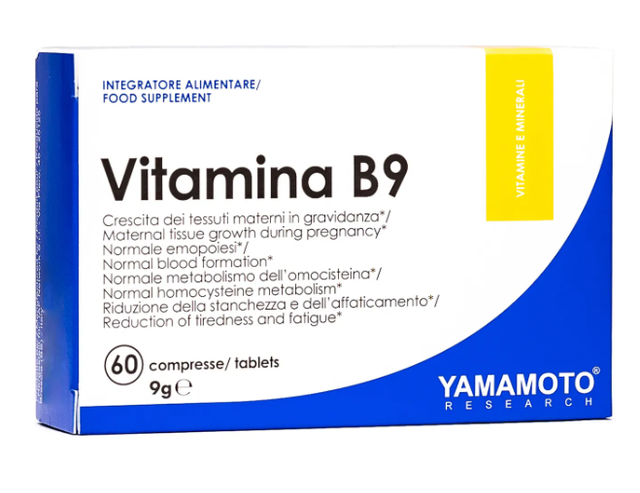 Vitamina B9 Acido folico 400mcg 60 compresse