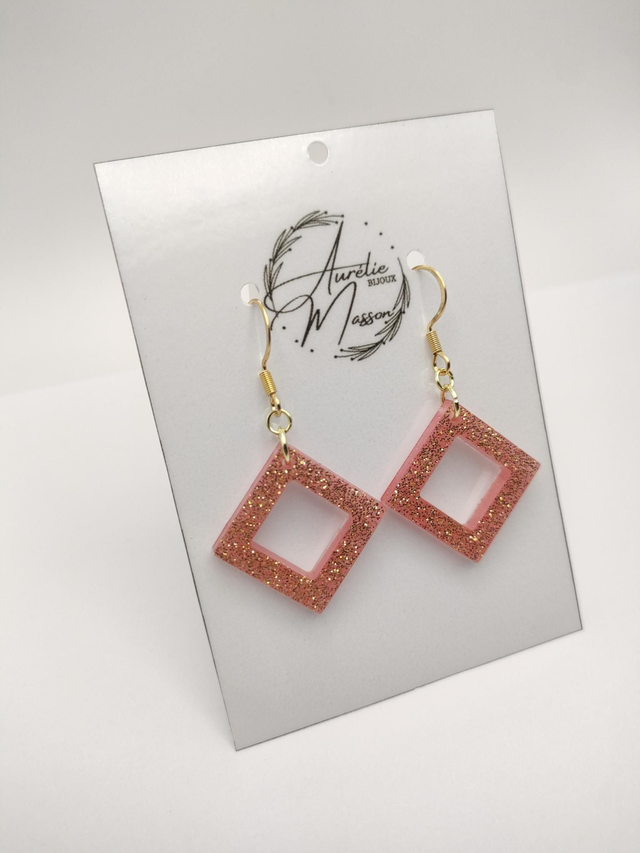 Boucles d&#039;oreilles &quot;Ixora&quot;