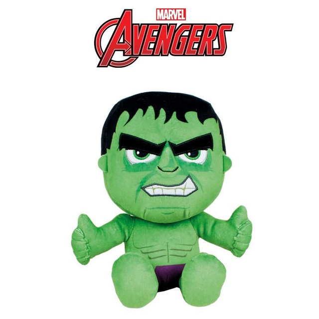 Peluche Marvel Avengers 30cm Hulkc