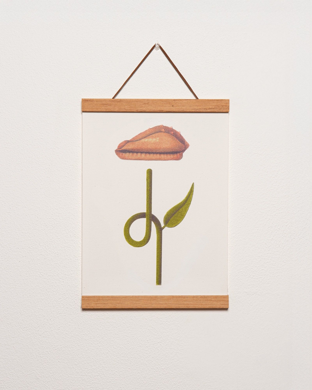 Fiore su canvas Conchiglia