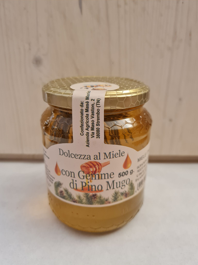 Miele con le Gemme di Pino Mugo 500gr