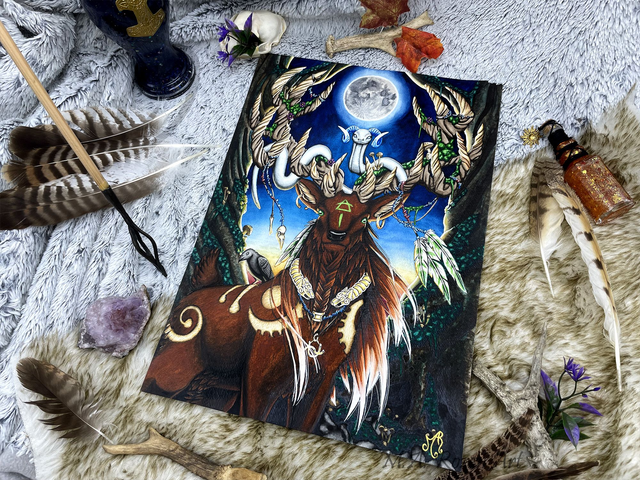 Saychan, lwa de Cernunnos Original