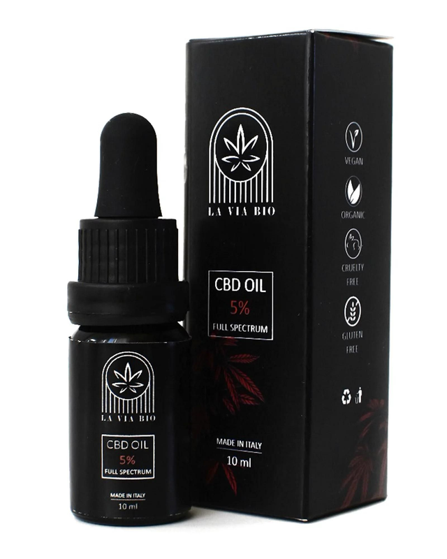 Olio cbd 5% per cani e gatti 10ml