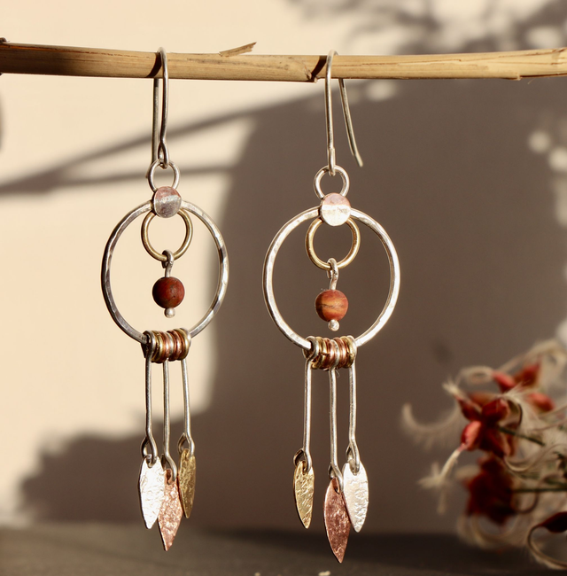 Boucles pendantes Silaya