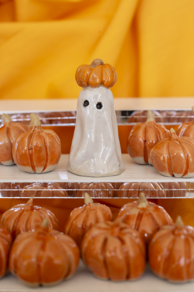 Ghost with Pumpkin