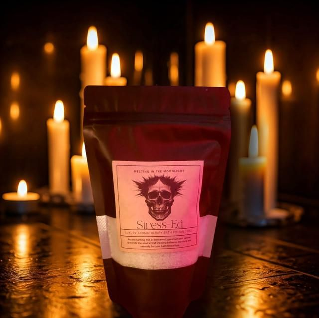 Stress Ed luxury aromatherapy bath potion