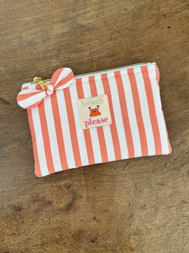 Pochette plate matelassée M