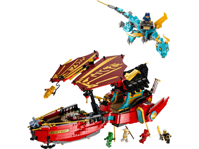 LEGO® Ninjago 71797 Ninja-Flugsegler im Wettlauf mit der Zeit