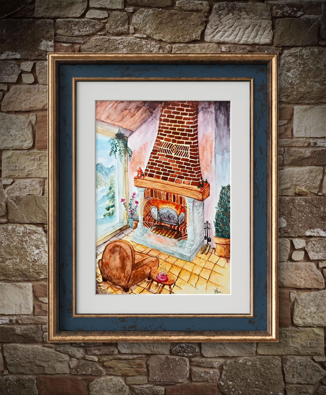 Cocon au coin du feu