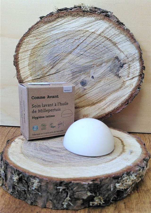 Comme Avant - Soin lavant intime solide à l’huile de Millepertuis