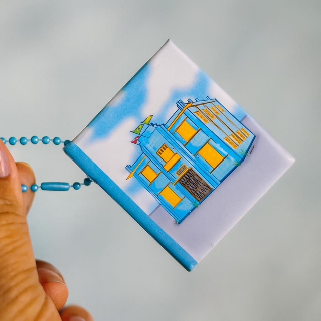 Chaveiro Mini Post-it 