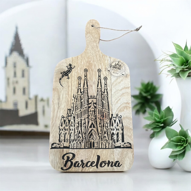 Planche a découper en bois d’acacia 28x14 cm