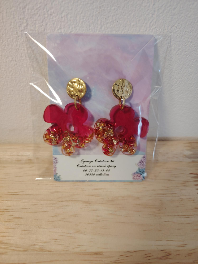 Boucles d'oreilles acier inoxydable 