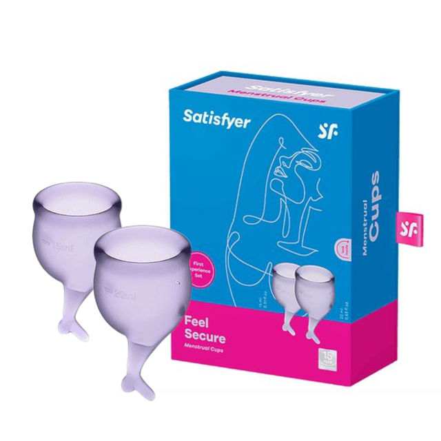 Satisfyer Set de 2 Copitas Menstruales Feel Secure