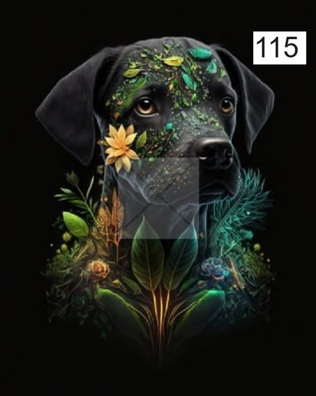 Panneau Labrador 2  en polyester 40x50cm