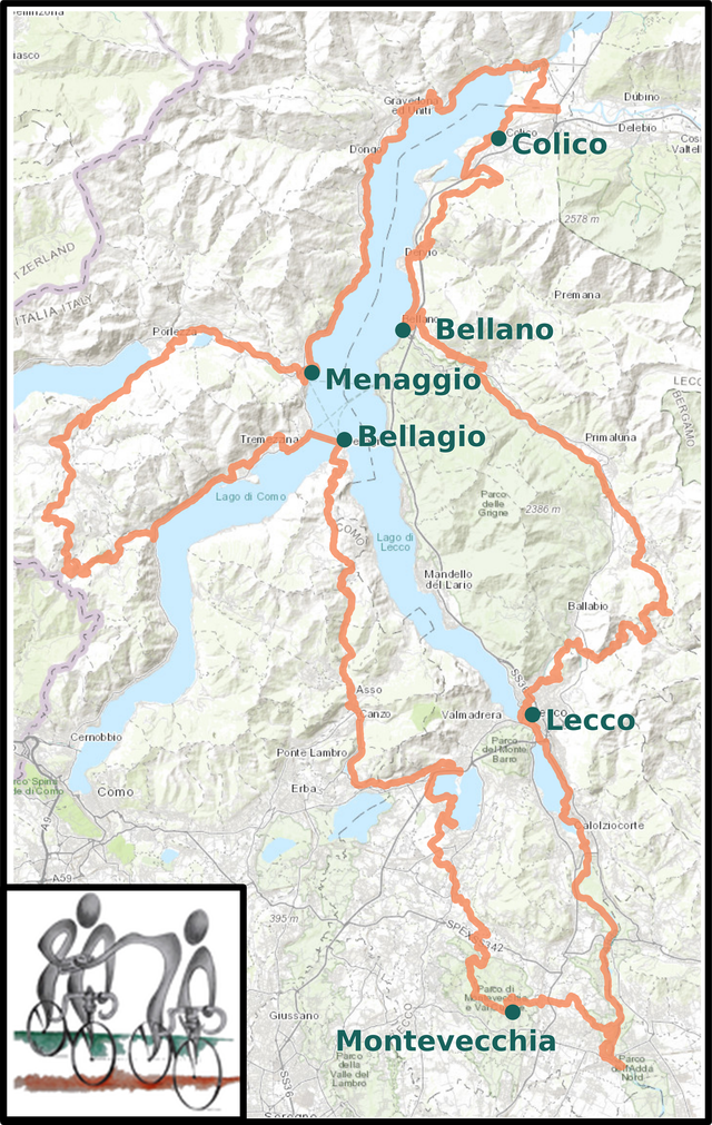 Bike It! 3-5 Day Routes or Mult-day Route