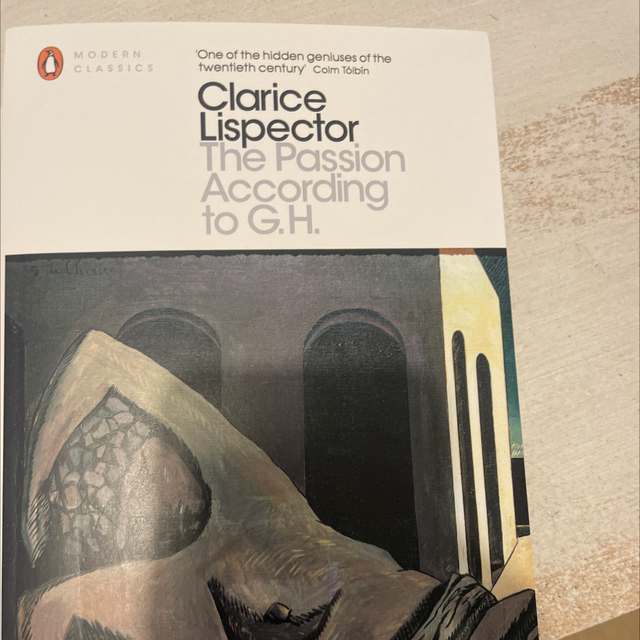 Passion According To G.H. Clarice Lispector