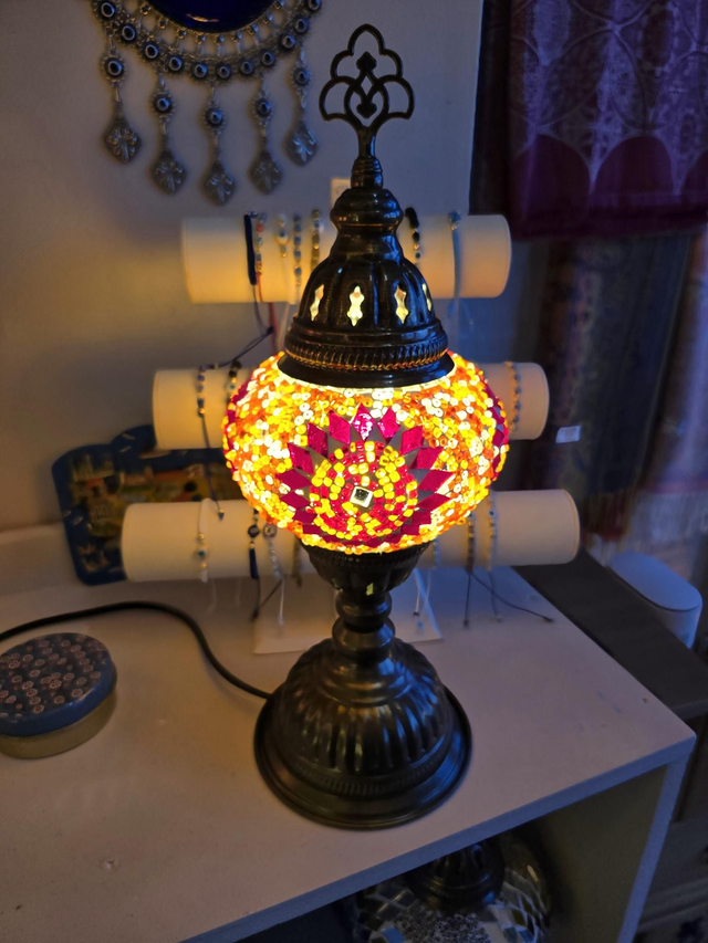 Medium Mosaic Table Lamp