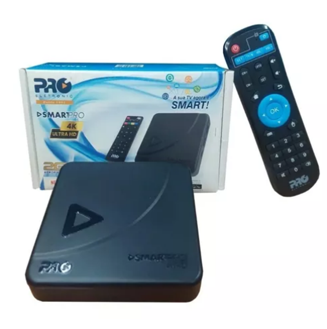 Tv Box Wifi 4k P/ Transformar Tv Em Smart 2gb Pro Eletronic