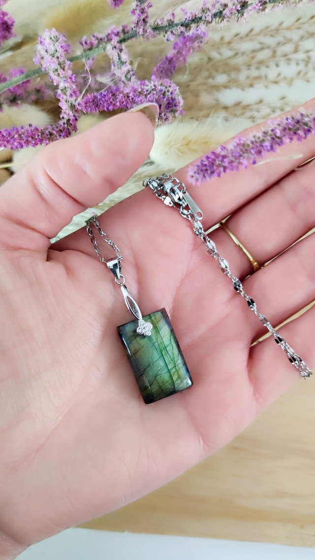 Pendentif Labradorite N°34