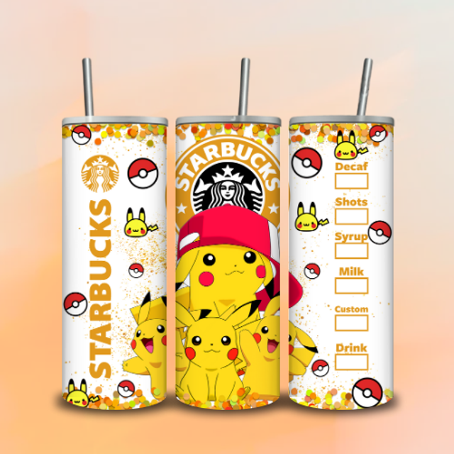 Tumbler Starbuck Pikatchu Casquette