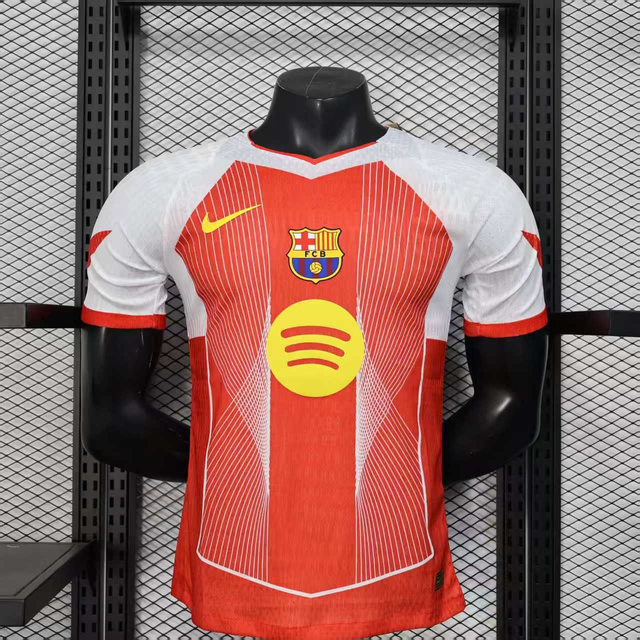Camiseta Barcelona Edición Especial - Versión Jugador (Roja) - 25-26