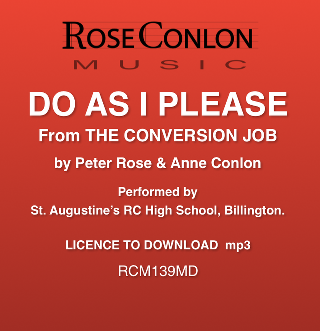 DO AS I PLEASE RCM139MD  from The Conversion Job © Rose/Conlon