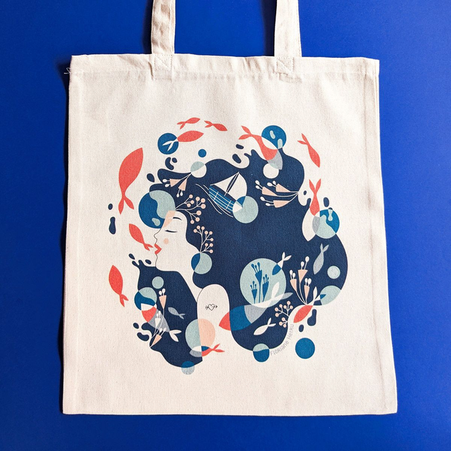 TOTE BAG // Aquatique