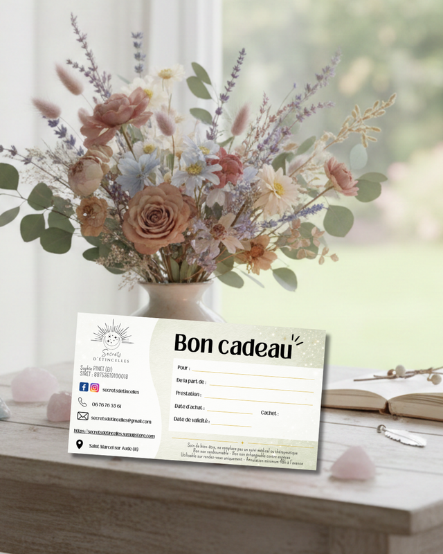 Bon cadeau - Soin énergétique