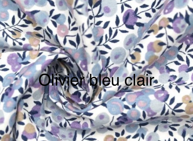 Olivier bleu clair