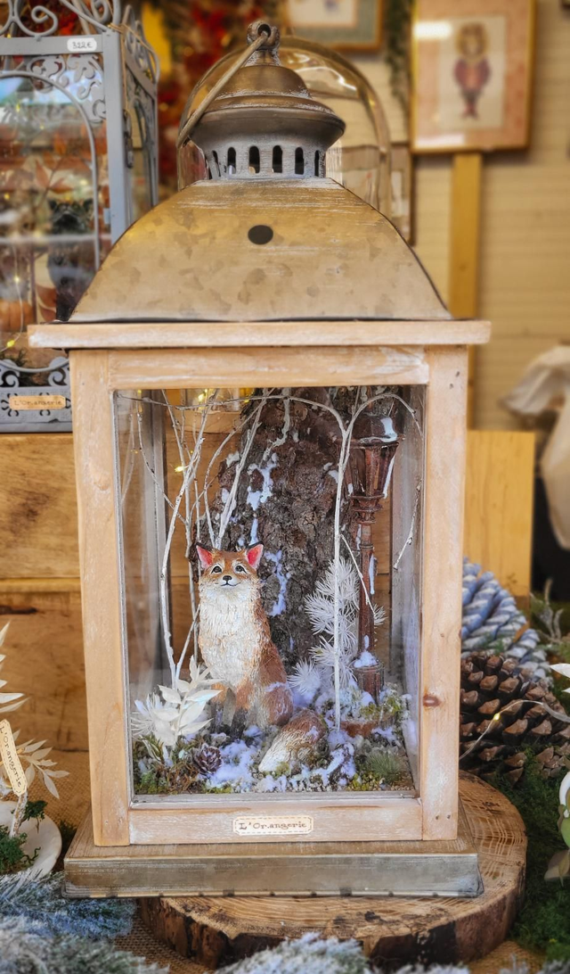 Le Carrefour du Réverbère - Sculpture fantastique 